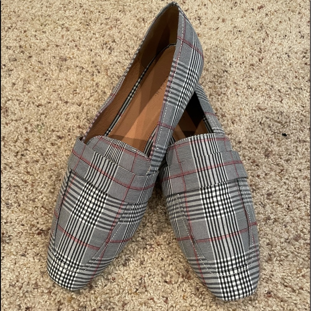 Halogen Plaid “Lucy” Loafer, Size 13M